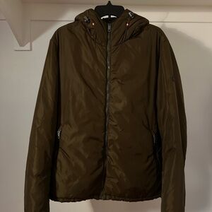 Bally Men's Brown/Olive Jacket, Size Large